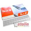 Peach 100 DORSI SPIRALI IN METALLO SILVER A 34 ANELLI PEACH PW127-01 A4 UNIVERSALI DA 12 MM PASSO 3:1 CAPACITÀ 105 FOGLI PER RILEGATRICE A SPIRALI - Peach - 510518