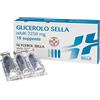 Sella Glicerolo Sella Adulti 2250mg Trattamento Stitichezza Occasionale, 18 Supposte