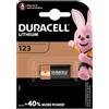 DURACELL BATTERIA LITIO TIPO 123 3V - BLISTER 1 BATTERIA DL123A/CR/123ACR1734-MELDU28