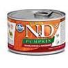 Farmina N&D Pumpkin canine adult mini (zucca pollo e melograno) - 6 lattine da 140gr.