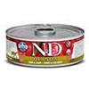 Farmina N&D Quinoa Skin & Coat feline adult (anatra) - 6 lattine da 80gr.