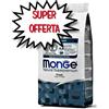 MONGE GATTO CROCCHETTA ADULTO MONOPROTEICO STERILIZZATO TROTA 1,5 KG