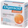 Pool Pharma Trio Digeracid - integratore digestivo contro l'acidità e i gas, 12 bustine