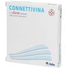 Fidia Connettivina Garze Impregnate 2mg Acido Ialuronico Sale Sodico Trattamento Ferite e Irritazioni Cutanee, 10 Garze Sterili da 10 x 10 cm
