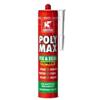 BOSTIK Poly Max High Tack Express Cristal colla di montaggio e sigillante  universale super rapido e super forte, 100% cristallino cartuccia 300g  trasparente : : Fai da te