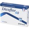 AG PHARMA Srl Dicoflor 60 - Integratore Alimentare Probiotici 20 Capsule - Equilibrio Intestinale