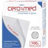 NOVA ARGENTIA Srl IND. FARM Ceroxmed Compresse di Garza 10x10cm - 100 Pezzi Sterili in Cotone