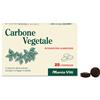 MARCO VITI FARMACEUTICI SpA Carbone Vegetale 25 Compresse - Detox Naturale per Stomaco e Intestino - Integratore Alimentare