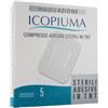 DESA PHARMA Srl Icopiuma Compresse Adesive Sterili In Tessuto Non Tessuto 10x12,5cm 5 Pezzi - Compresse Adesive Sterili