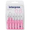 DENTAID Srl Interprox Nano Scovolino Interprossimale 0,6 mm, 6 Pezzi - Rimozione Placca, Pulizia Interdentale, Denti Anteriori, Biofilm