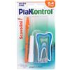 IDECO Srl Plakkontrol Minigrip Scovolino 0,4mm, Plakkontrol, Scovolino Interdentale, 10 Pezzi, Rimozione Placca