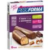NUTRITION & SANTE' ITALIA SpA Pesoforma - Barrette Cioccolato Caramello 12 Pezzi