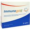 GOLDEN PHARMA Srl Immunogold 20 Bustine da 3,5g - Integratore Alimentare di Vitamine e Minerali per le Difese Immunitarie