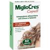 F&F Srl MiglioCres Capelli - Integratore per la Salute dei Capelli, 60 Capsule