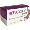 AURORA BIOFARMA Srl RefluxSan Antireflusso Stick 24 Bustine Monodose - Dispositivo Medico per Riduzione Sintomi Reflusso
