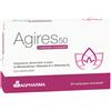 AG PHARMA Srl Agires 50 - 30 Compresse Orosolubili - Integratore con trans-Resveratrolo, Vitamina E e Vitamina D3