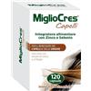 F&F Srl MiglioCres - Integratore Capelli Anti-Caduta, 120 Capsule, Fortificante Naturale