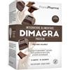 PROMOPHARMA SpA Dimagra Protein - 10 Buste Gusto Cioccolato - Integratore Proteico ad Alto Contenuto di Proteine
