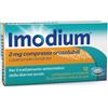 JOHNSON & JOHNSON SpA Imodium 12 Compresse Orosolubili 2mg - Antipropulsivi per il Trattamento della Diarrea Acuta