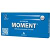 ANGELINI PHARMA ITALIA SpA Moment 12 Compresse Rivestite 220mg - Analgesico Antinfiammatorio-Trattamento per il mal di testa