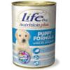 Life Pet Dog Nutrition Plus per cuccioli (pollo) - 6 lattine da 400gr.