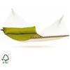 Amaca kingsize imbottita con asta certificata FSC™ North American Verde-Panna (ds)