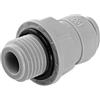 Raccordo Rapido Dm Fit Terminale Diritto Tubo Ø - Filettatura Cilindrica Bsp(P) 1/4 X 1/4