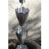 Catena Per Pioggia A Coppa Alluminio Per Grondaie ForHome® - Fluidibilità 5/5 - Kit Kit Catena Completa - (13)