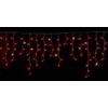 Tenda Led 4,8Mt X 1Mt 160 Led Sfalzata Stalattite Led Rosso Con Flash Bianco - Prolungabile