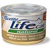 Life Pet Cat Le Ricette (pollo, fegatini, carote) - 6 lattine da 150gr.