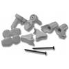 Novellini Ricambio Confezione Cerniere+Tappi Box Doccia YOUNG A-PENT.-R-AUR3 - Colore : Bianco