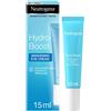 Neutrogena Hydro Boost Crema Gel Contorno Occhi Anti-Fatica con Acido Ialuronico, 15ml