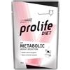 Prolife Diet Metabolic Weight Reduction Umido per Gatti - 12 bustine da 85 gr