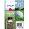 Epson - Cartuccia ink - 34 - Magenta - C13T34634010 - 4,2ml (unità vendita 1 pz.)