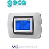 GECA GREEN 230 Cronotermostato digitale settimanale con display touch screen da incasso 230V
