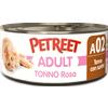 PETREET ADULT TONNO ROSA CON SURIMI A02 GR. 140