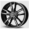 Cerchi in lega Momo FIVE 7.0x17 Nero Opaco
