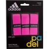 Adidas Confezione da 3 Overgrip Adidas Rosa