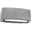 Novaline Applique da parete Michelangelo Grigio chiaro IP54 1 x E27 Novaline
