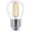 Novaline Lampadina Led a Filamento E27 G45 a sfera 4W Giallo Novaline
