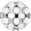 SLAMP lampada da parete o soffitto MIDA - MIDCM00SLV00000NMTEU