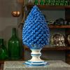 CERAMICHE CALTAGIRONE Pigna Ceramica cm 55 Caltagirone Blu