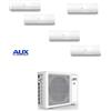 CLIMATIZZATORE PENTA 9+9+12+12+18 AUX BAXI FULL DC INVERTER A++A+ GAMMA 2026 GAS R-32 WI-FI AM5-H42/4DR3