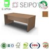 SEIPO Panel Scrivania struttura legno Noce Chiaro