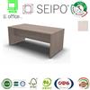 SEIPO Panel Scrivania struttura legno Olmo Chiaro
