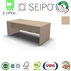 SEIPO Panel Scrivania struttura legno Rovere Chiaro