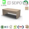 SEIPO Panel Scrivania sagomata TIPO A legno Rovere Chiaro