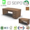 SEIPO Panel Scrivania DX-SX sagomata con cassettiera portante TIPO A legno Noce Chiaro