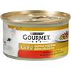 Gourmet Gold Doppio Piacere per Gatto da 85 gr Gusto Manzo e Pollo