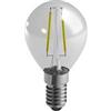 Duracell Lighting Lampadina a Filamento Led Sfera Chiara E14 - 4w 2700k Duracell Lighting